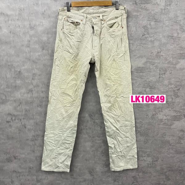 Levi's501 USA x[W {^tC J[fjW[Ypc W31L32 W30in ԃ^u 5010125 USA COA Ò LK10649