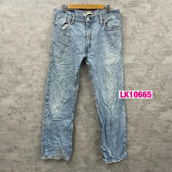 Levi's505R Cgu[ Xg[g WbvtC fjW[Ypc W34L32 W35in ԃ^u USA COA Ò LK10665