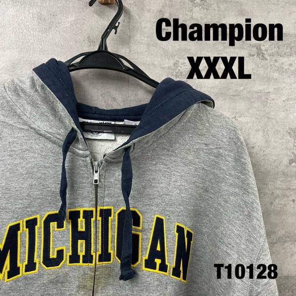 yÁzChampion O[ WbvAbv t[fB[ t[h p[J[ XXXL  rbOS TCh|Pbg N USA COA Ò T10128