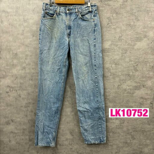 【中古】Levi's リーバイス 550TM デニムジーンズパンツ ライトブルー リラックス ジップフライ W34L36 実寸W33in オレンジタブ 405500213LK10752 【中古】Levi's リーバイス 550TM デニムジーンズパンツ ライトブルー リラックス ジップフライ W34L36 実寸W33in オレンジタブ 405500213LK10752