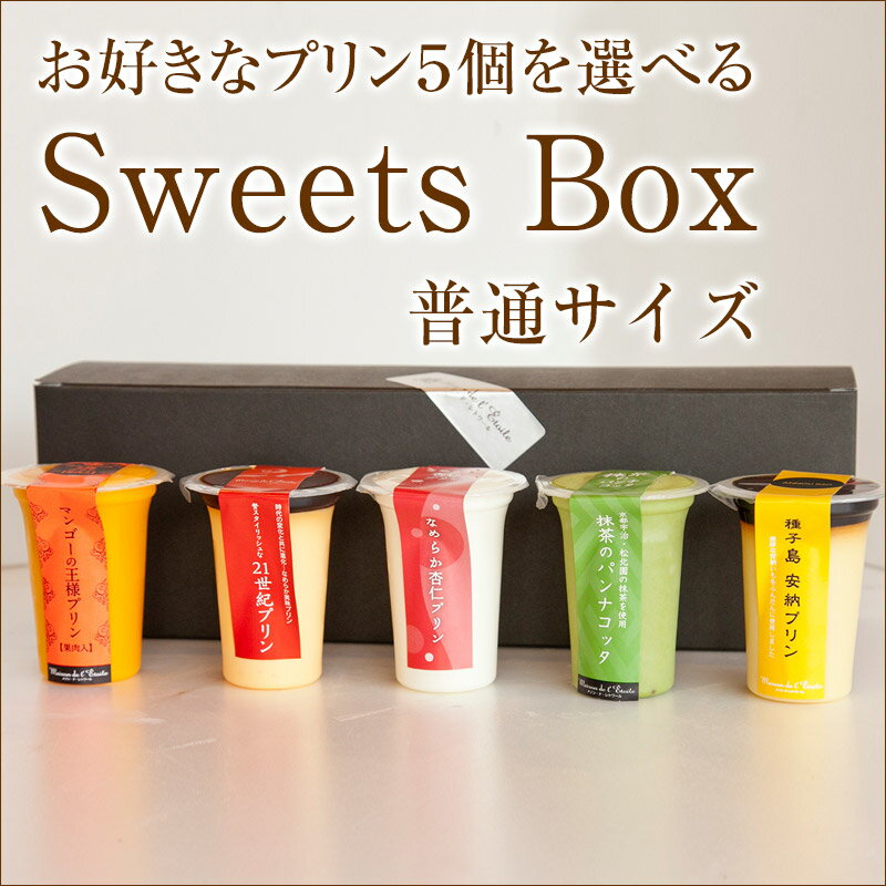 【送料込】【普通サイズ】パステル プリン 約30種類からお好きに選べるプリン5個セット　お祝い　ギフト　お中元　内祝いのサムネイル