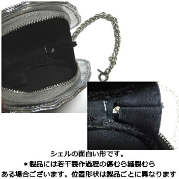 アウトレット skinnydip 貝殻コインケース 小銭入れ スキニーディップ SILVER SHELL COIN PURSE 貝がらモチーフ チェーン付き 財布 小さめ おもしろい 収納 持つ運び 引っ掛けれる 可愛い かわいいコイン入れ レディース メンズ 銀色 ユニーク 海外ブランド