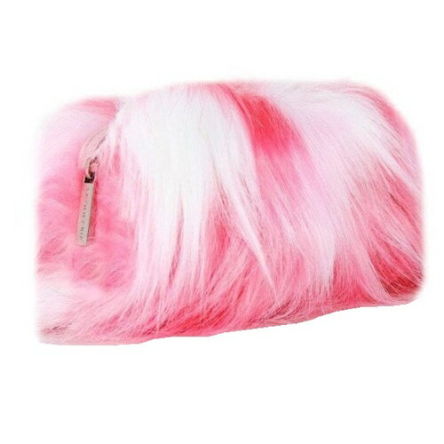 【在庫限り】skinnydip スキニーディップ メイクアップバッグ ピンクフェイクファー 化粧ポーチ Pink Fluffy Make Up Bag メイクバッグ ファーバッグ コーデ 冬 スマホポーチ 軽め ファーポーチ レディース 秋冬 コスメ かわいい ファーペンケース 海外ブランド