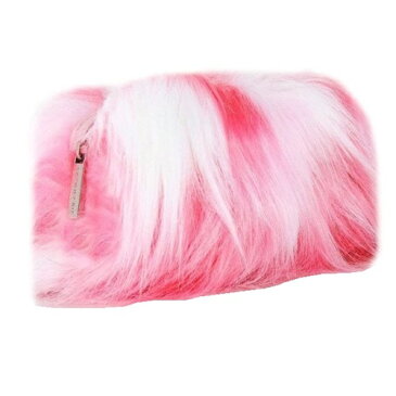 【在庫限り】skinnydip スキニーディップ メイクアップバッグ ピンクフェイクファー 化粧ポーチ Pink Fluffy Make Up Bag メイクバッグ ファーバッグ コーデ 冬 スマホポーチ 軽め ファーポーチ レディース 秋冬 コスメ かわいい ファーペンケース 海外ブランド