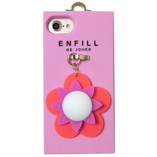 ENFILL iphone8 iphone7 iphone6s iphone6  ꥳ 襤 㡼 ԥ pearl flower iphone case pink ե İ  ե󥨥 ե󥻥֥ С ޥۥ ۥ8  ե7 ꥳ󥱡 ֥