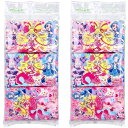 【 2個セット 】 水に流せるプリントティシュ キミとアイドルプリキュア 16枚(8組)×6個入 ティッシュ ポケットティッシュ ( キッズ precure プ...