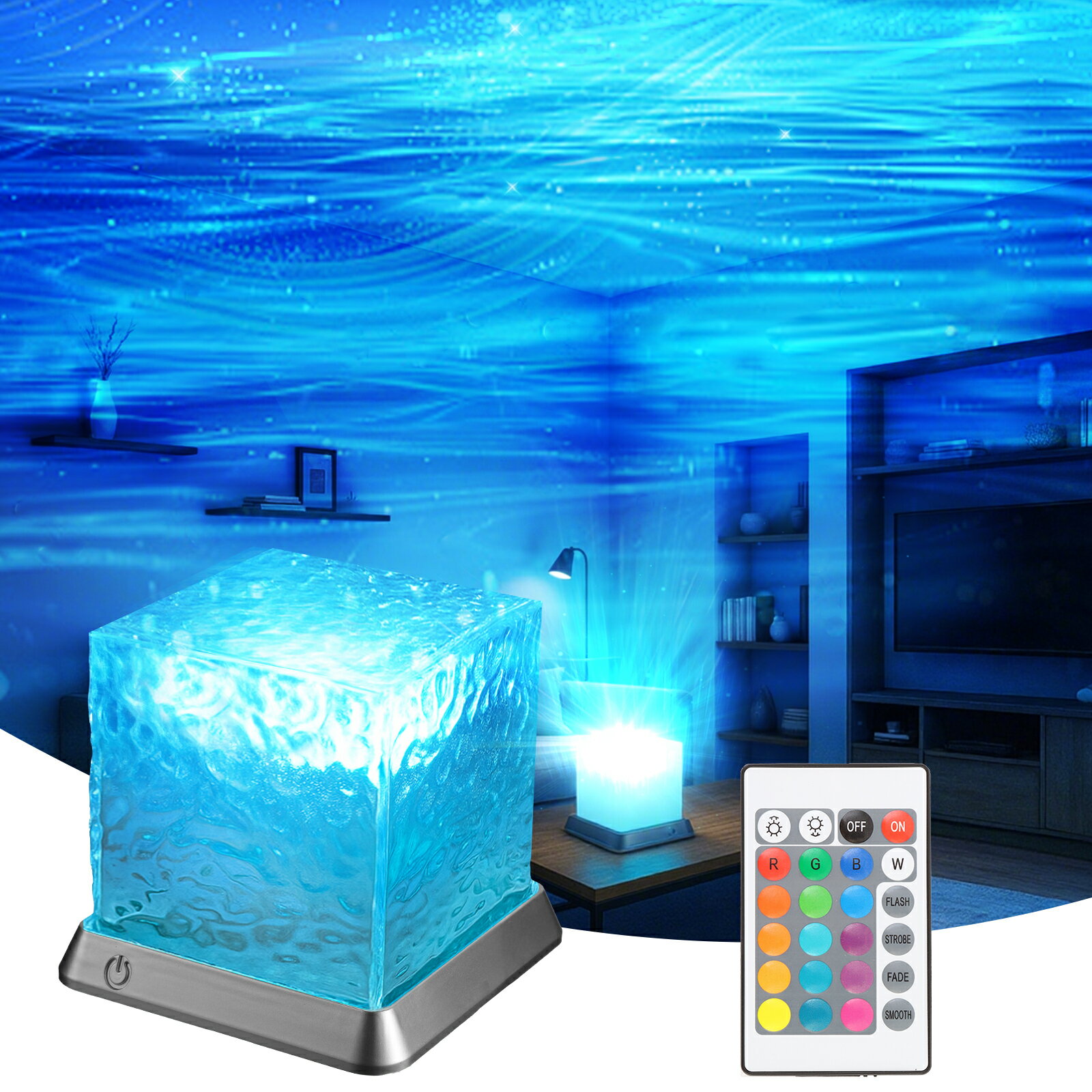 のほほん族　ゆらゆらソーラー&オーシャンプロジェクターライト　ジェリーフィッシュ 楽天市場】海 プロジェクター（ライト・照明器具｜インテリア