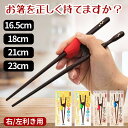 【メール便限定 送料無料】ちゃんと箸 きちんと箸日本製 若狭塗 国産 箸 お箸 食器 矯正箸 しつけ箸 躾箸 箸使い トレーニング 練習お箸の持ち方 大人用 子...