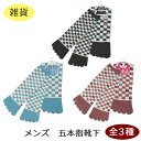 メール便対応可【メール便2足まで対応】 【和紋】Wa mon メンズ 五本指靴下 【ギフト】 女性用 靴下 誕生日 プレゼント