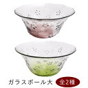 【風趣】 「夏の器」特集 ガラスボール大 単品2種類!