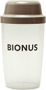 【最大10%OFF】BIONUS ビオナス プロテイン シェイカー 450ml シェーカーボトル 目盛り付き コンパクト ポリプロピレン 半透明