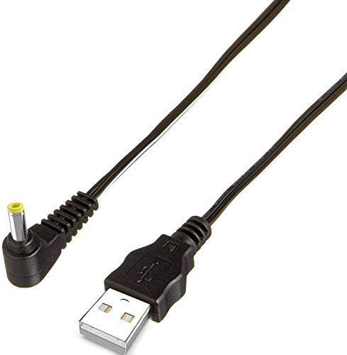パナソニック カーナビゴリラ Usb電源ケーブル USB(A) to DCジャック Psp充電ケーブル 5V Emith 電源コード(直角/外径：4.0φ/内径：1