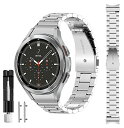 Galaxy Watch 6/5/4/ watch4/5/6 classic 交換バンド ステンレス製 交換ベルト 無隙間 ギャラクシー ウォッチ バンド 交換...
