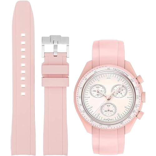 20mm 時計バンド シリコンベルト Omega X Swatch M...(3)