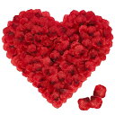 1000枚セット 花びら バラ 薔薇 桜吹雪 飾り 造花 プロポーズ 記念日 誕生日 ロマンチックな夜 バレンタインデー ホームパーテ 結婚式の花 撮影 演出に...