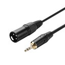 3.5mm to xlr 3.5mm trs to xlr 3.5mm to xlr変換ケーブル3.5mm (1/8 Inch) ステレオ(オス) to XLR...