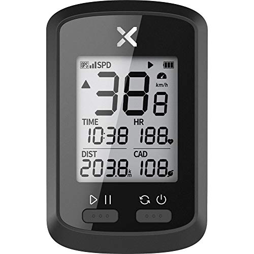 XOSS G+ GPS サイクルコンピュータ ワイヤレス サイコン USB充電式 バッテリー内蔵 Bluetooth ANT+対応..