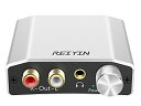 REIYIN DA-01 高性能192kHz 24bit DAC デジタル(光&同軸)→アナログ(RCA) Toslink/Coaxial から RCA/AUX...