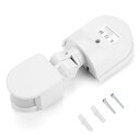 AC 110〜240V赤外線センサースイッチ 人感センサースイッチ 調節可能 LEDライト、コンパクト蛍光灯、白熱電球などに制御 セキュリテ