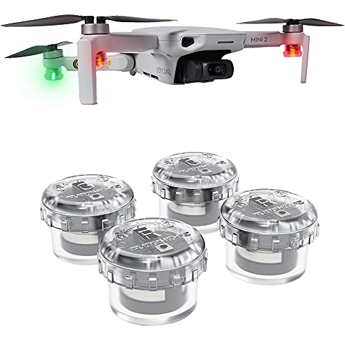 ドローン用ストロボライト 夜間飛行 LEDライト2色点滅 Mini 3 Pro/Mavic 3 / DJI FPV/Air 2S/ Mini 2 / Mavic Air 2 / Mavic 2 / Ma