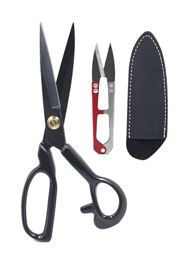 裁ちばさみ 240mm 糸切ばさみ付き プロ仕様 ハサミ 手芸 洋裁 裁縫 布きり 三花