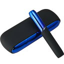 Vimili 電気鍍金アイコス 3 &アイコス 3 DUO用ドアカバー +キャップ スーツ のIQOS3.0と3 DUO対応に使用できる(ブルー)