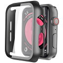 ULOE 対応Apple Watch Series 6 / SE/Series 5 / Series 4 40mm PC ブラック 用 ケース