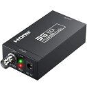 ELEVIEW 3G SDI to HDMI コンバーター 3G-SDI/HD-SDI/SD-SDI to HDMI変換器 sdi hdmi 変換 sdi-hd 変換 1080P ESD保護機能搭載 (SDI