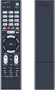RMT-TX102J 交換用テレビリモコン ソニーテレビ用多機能ソニー交換用テレビリモコン RMT-TX102J リモコン 設定不要 シンプル操作 敏