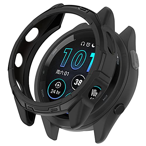 Garmin Forerunner 265 / Garmin Forerunner 265 Music 対応 ケース シリコン材質 保護ケース カバー 衝撃吸収 超軽量 柔軟 衝撃防止