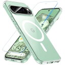 Google Pixel9 ケース Pixel9 Pro ケース 【ガラスフィルム付き・MagSafe対応】グーグル ピクセル9 ケース 黄ばみなし ストラップ...