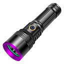 ブラックライト 365nm 強力 30W アニサキスライト USB充電式 紫外線ライト 電量指示 アルミニウム合金製 IPX6防水 UVライト ペット