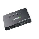 USB切替器 USB2.0 PC4台用 4入力4出力 マウス、キーボード、スキャナー、プリンター、Uディスク、ハードディスクなど4台PCを共有