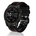 レザーバンド Garmin Approach S70 47mm/Fenix 7 Pro/Fenix 7/Fenix 6 GPS/Fenix 6 Pro GPS 対応 バンド 革 交換バンド QuickFit 22m