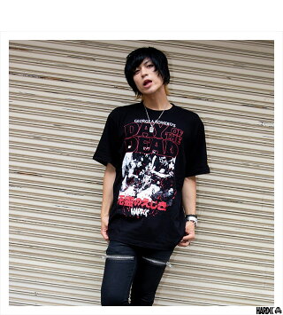 (ハードコアチョコレート)HARDCORECHOCOLATE死霊のえじき(DAYOFTHEDEADクーパーブラック)(SS:TEE)(T-1228-BK)Tシャツ半袖カットソーゾンビ国内正規品