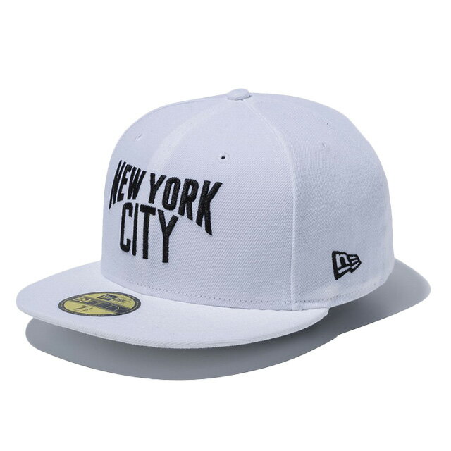 (ニューエラ) NEWERA 59FIFTY NEW YORK CITY (CAP)(70349958-WH×BK) キャップ 帽子 国内正規品
