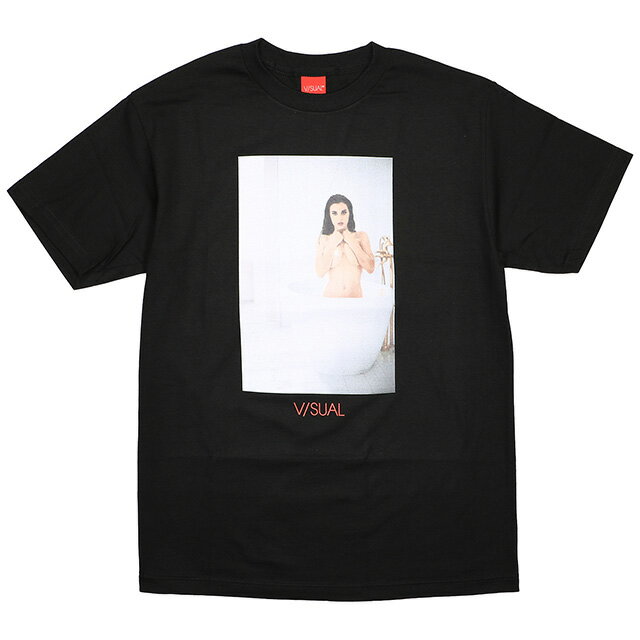 Rakuten - (ビジュアル) VISUAL DIP TEE (SS:TEE)(VI17FT11-BK) Tシャツ 半袖 フォト 国内正規品