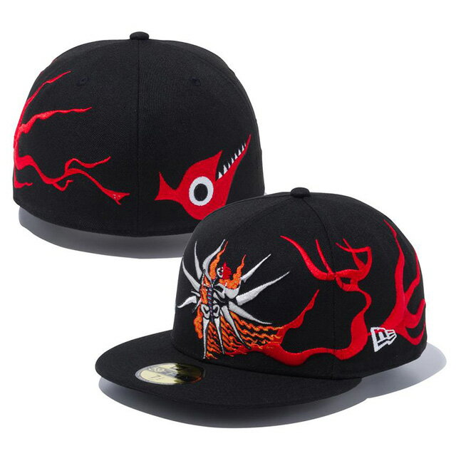 (ニューエラ) NEWERA 59FIFTY TARO OKAMOTO 岡本太郎 明日の神話 ブラック マルチ (CAP)(12653866-BK) キャップ 帽子 国内正規品