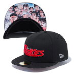 (ニューエラ) NEWERA 59FIFTY ROOKIES ルーキーズ タイトルロゴ ブラック プリントアンダーバイザー (CAP)(12362254-BK) キャップ 帽子 森田まさのり 野球漫画 国内正規品