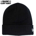 (j[G) NEWERA BASIC CUFF KNIT x[VbN Jtjbg ubN zCgtbO (BEANIE)(11120507-BK~WH) Lbv Xq jbgLbv r[j[ Ki