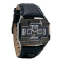 (ACuAXeBbNX) ALIVE ATHLETICS CHAMP (WATCH)(COLOR:GUNMETAL LEATHER) EIb` v Ki