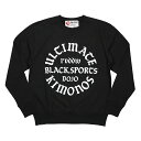 (リバーサル) reversal ULTIMATE KIMONOS CREW SWEAT (CREW)(rvap16aw006-BK) スウェット トレーナー クルー 国内正規品(4)