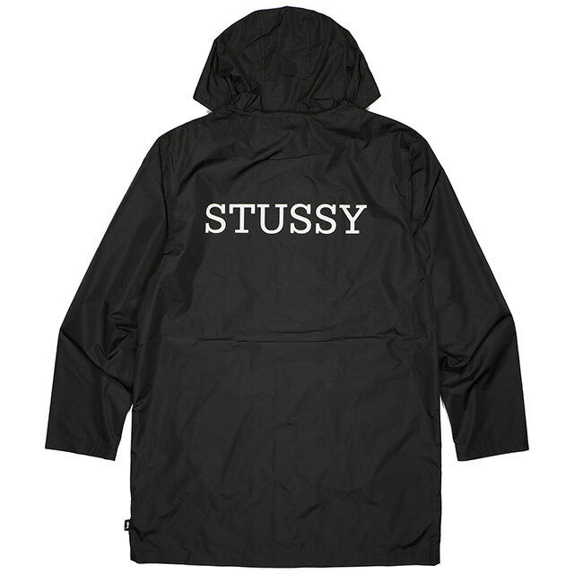 ステューシー コーチジャケット メンズ (ステューシー) STUSSY TONY LONG HOODED COACH JACKET (JACKET)(17F115352-BK) ジャケット コーチジャケット ナイロン 国内正規品