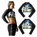 (リバーサル) reversal SUNSET BEACH LADYS CROP RASH GUARD (LS:TEE)(rv18ss057-SB) ロンT 長袖 ラッシュガード レディース 国内正規品