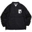 (o[T) reversal IRON FIST COACH JKT (JACKET)(rv18aw005-BK) WPbg R[`WPbg iC Ki