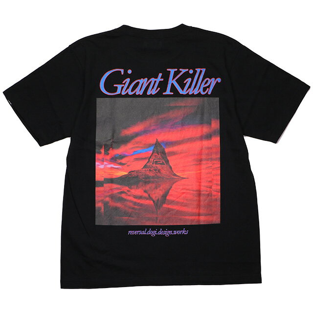 (リバーサル) reversal GIANT KILLER TEE (SS:TEE)(rv19ss006-BK) Tシャツ 半袖 カットソー 国内正規品