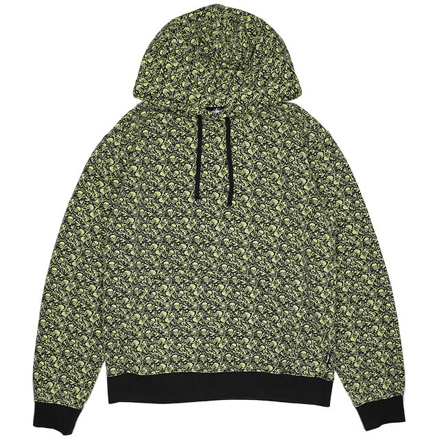 ステューシー パーカー メンズ (ステューシー) STUSSY VINTAGE BONES HOODIE (HOODED)(118330-LI) スウェット パーカー プルオーバー 国内正規品