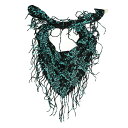 (ステューシー) STUSSY LACE SKIN JERSEY FRINGE SCARF (SCARF)(038770-TE) アクセサリー マフラー スカーフ 国内正規品