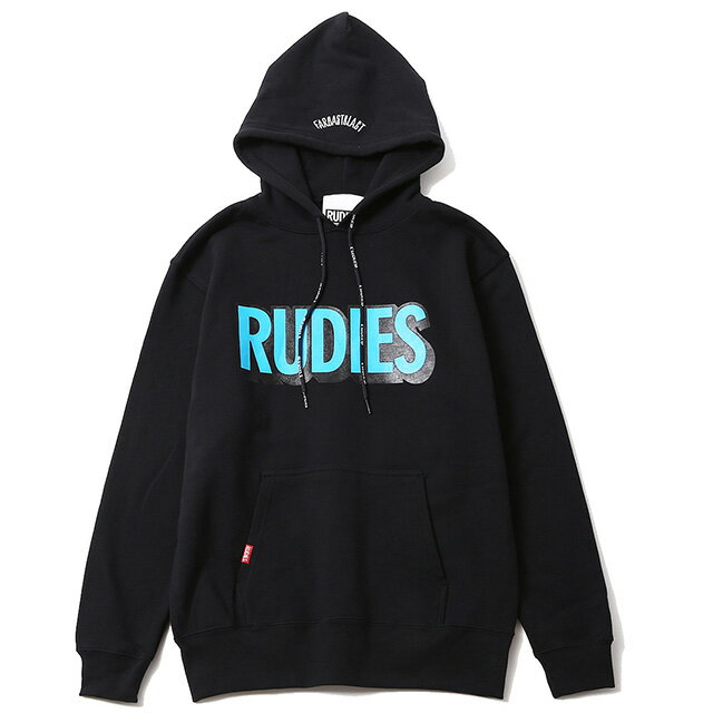楽天LEVEL6（ルーディーズ） RUDIE'S SOLID PHAT HOOD SWEAT （HOODED）（84790-BK） スウェット パーカー プルオーバー 国内正規品