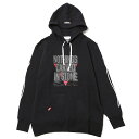 (ルーディーズ) RUDIE'S×Nothing's Carved In Stone PROGRESSIVE HOOD SWEAT (HOODED)(84971-BK) スウェット パーカー プルオーバー ナッシングスカーブドインストーン 国内正規品